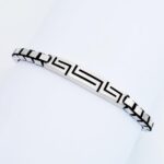 bracelet h argent 74b