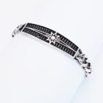 bracelet h argent 37