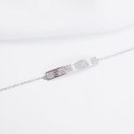 gourmette f argent 322