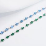 gourmette f argent 259