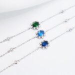 gourmette f argent 255