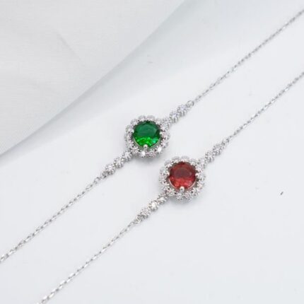 gourmette f argent 279