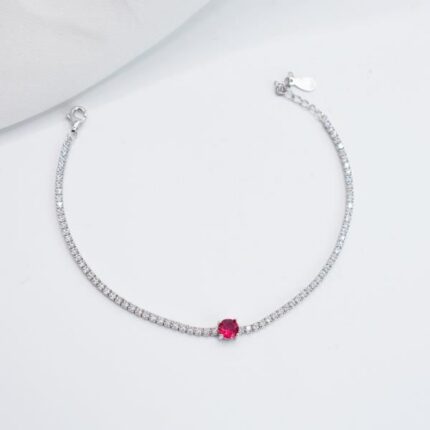 gourmette f argent 282