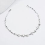 gourmette f argent 284