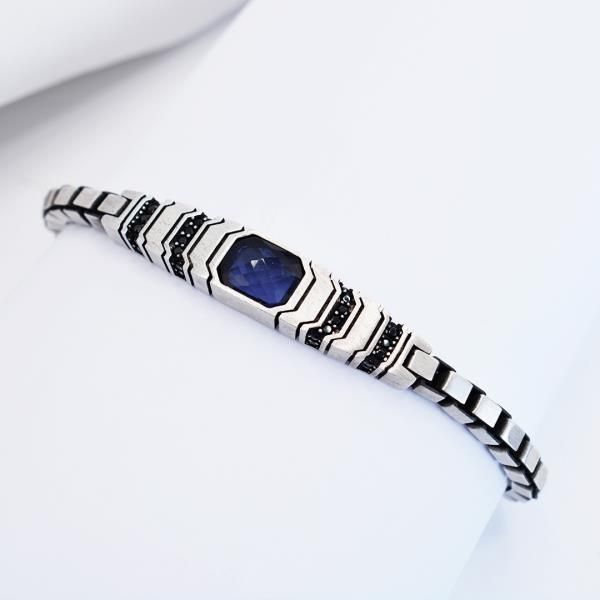9250726215735452 bracelet h argent 72B – Image 1