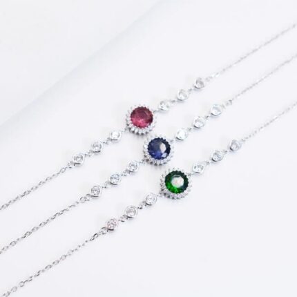 gourmette f argent 298