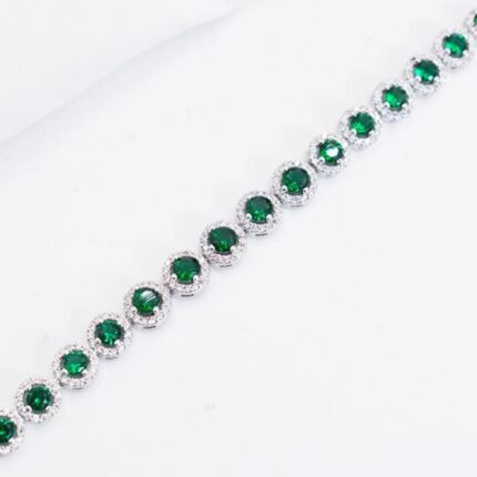 gourmette f argent 308