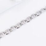 gourmette f argent 314