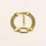 gourmette f acier 167