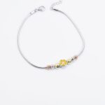 gourmette f argent 326