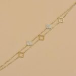 gourmette f acier 183