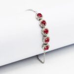 gourmette f argent 192