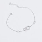 gourmette f argent 327