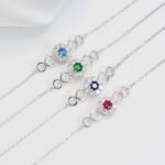 gourmette f argent 337