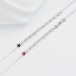 gourmette f argent 345