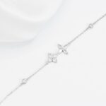 gourmette f argent 338