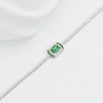 gourmette f argent 344