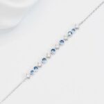 gourmette f argent 347