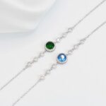 gourmette f argent 352