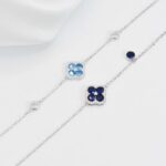 gourmette f argent 355