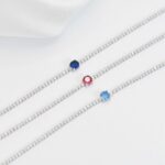 gourmette f argent 282