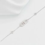 gourmette f argent 331