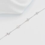 gourmette f argent 334