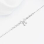 gourmette f argent 339