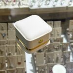boite bague blanc