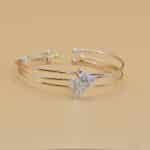 bracelet f plaqué 15