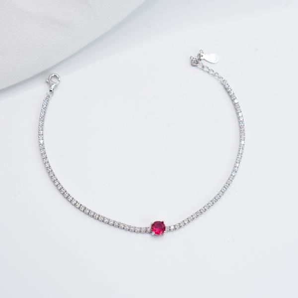 gourmette f argent 282